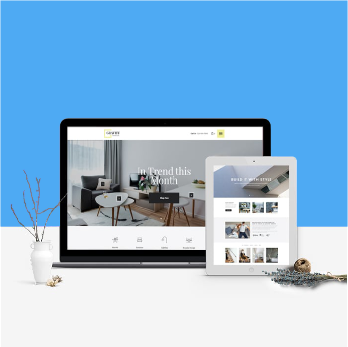Présentation de vos produits et services sur votre site vitrine créé par site-web-pas-cher.com